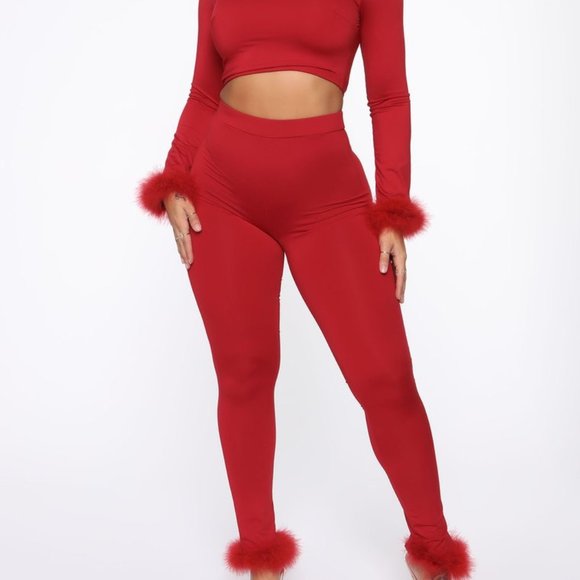 Fashion Nova Other - Amanda Feather Set
